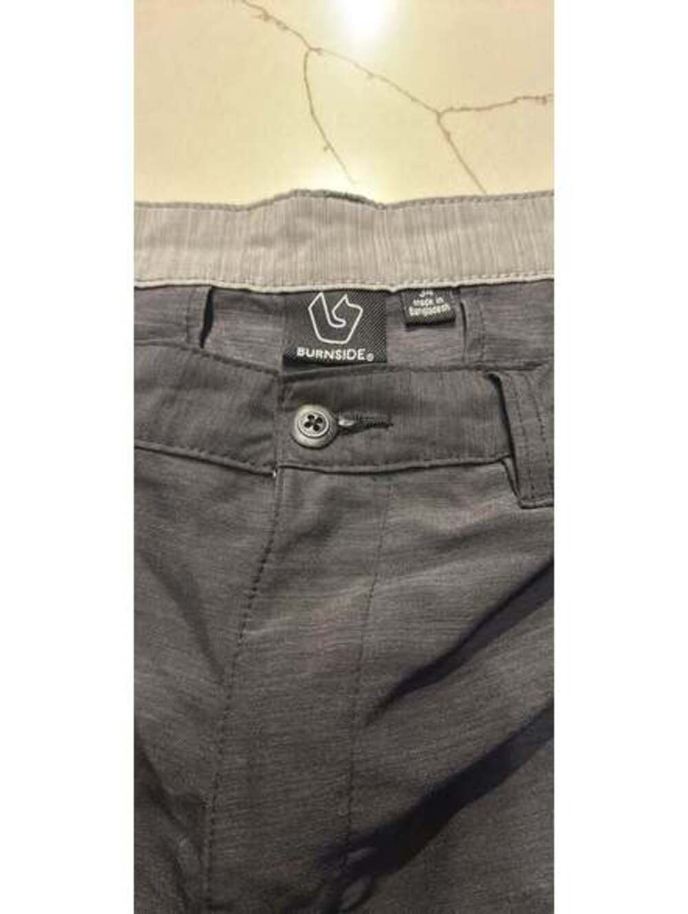 B9820 Burnside Mens Hybrid Stretch Shorts Size 34